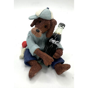 Coca-Cola Bottle Buddies Dog Figurine 2000 Release